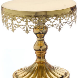 Gold Trim Cake Stand