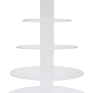 Perspex 5 Tier Cake Stand