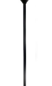 Black Dinner Candle Holder Large