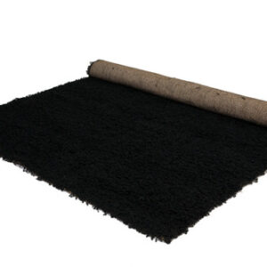 Black Shaggy Carpet