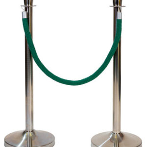 Green Stanchion Rope