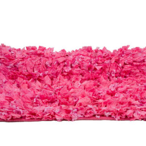 Kiddies Pink Shaggy Carpet