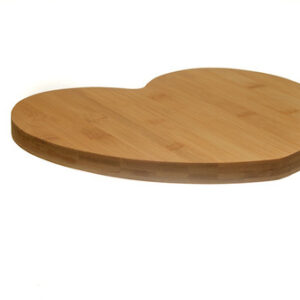 Wooden Heart Shaped Cheese Board