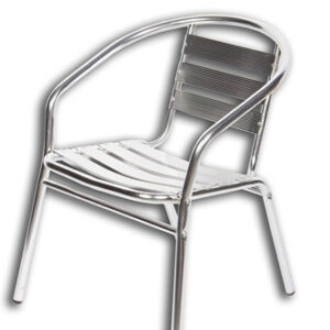 Aluminium LA Cafe Chair