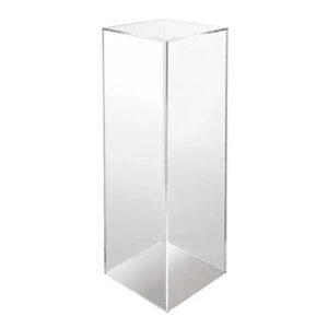Perspex Square Plinth L