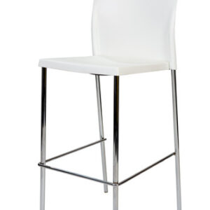 White Manhattan Bar Chair