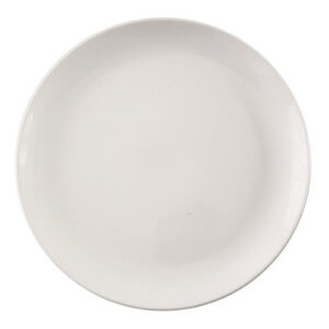 White Coupe Dinner Plate