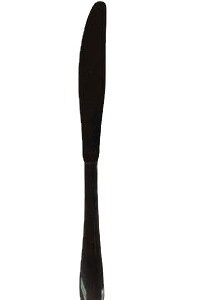 Black Dinner Knife