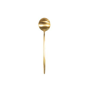 Gold Slimline Dessert Spoon
