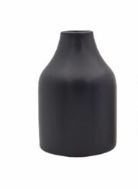 Black Belly Bud Vase