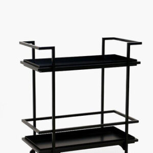 Black Drinks Trolley