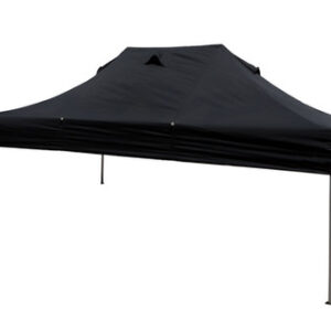 Black Gazebo 4100mm x 2800mm