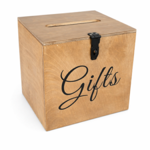 Wooden Envelope Box