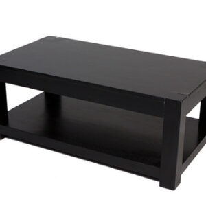 Black Double Coffee Table