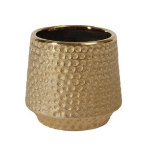 Gold Textured Vase