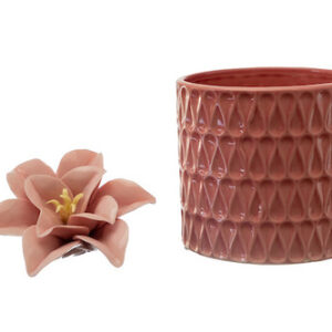 Pink Cylinder Vase