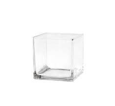 Square Glass Vase