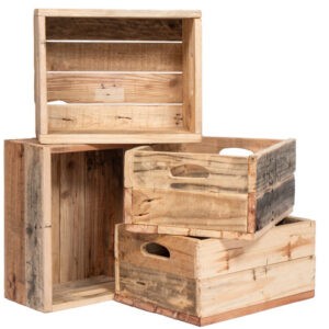 Wooden Vintage Crate Medium