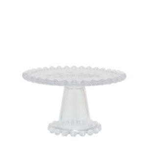 Glass Ball Trim Cake Stand Medium