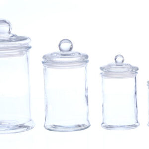 Glass Candy Jar Amy